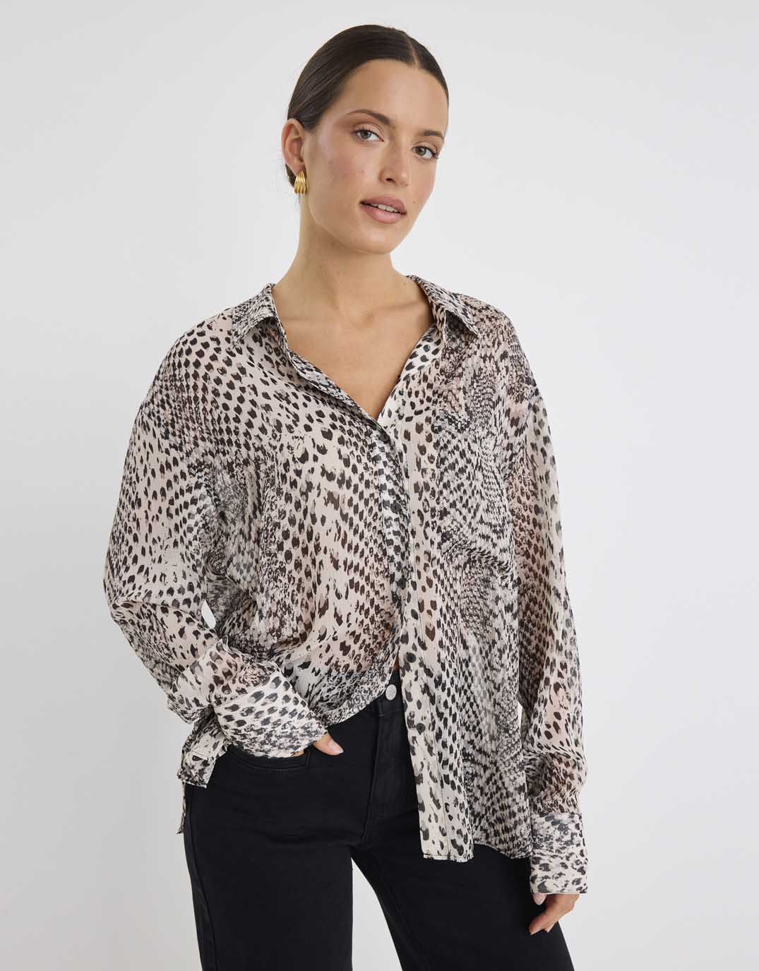 stories-be-told-felix-shirt-charcoal-snake-womens-clothing