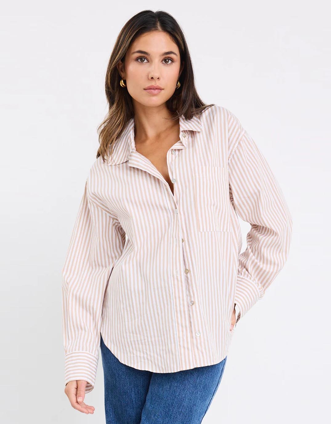 stories-be-told-you-got-this-poplin-oversized-shirt-ecru-stripe-womens-clothing