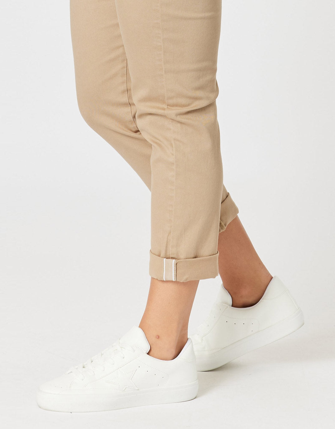 Isabella Cotton Pant - Nutmeg