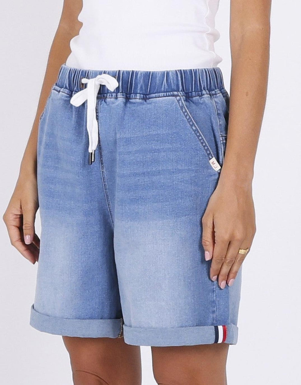 Hugo Denim Shorts - Light Blue