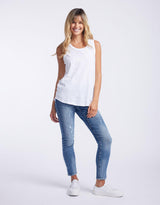 White & Co. - Original Tank - White - White & Co Living Tees & Tanks