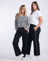 Timeless Straight Leg Ponte Pant - French Tape