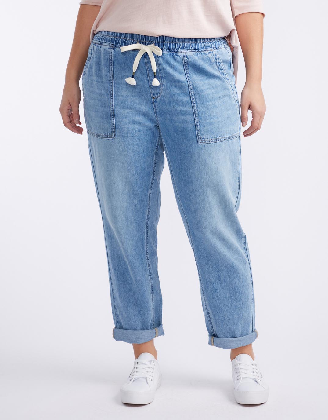 Beach Comber Pant - Mid Wash