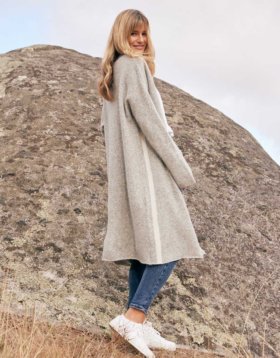 Wool Womens Longline Cardigans Australia Bridge Lord — Longline