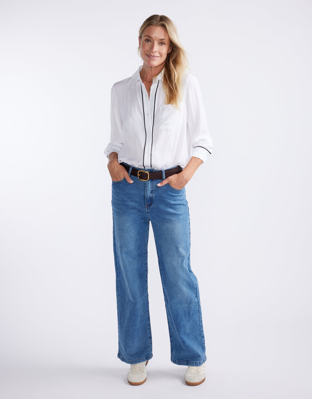 white-co-charlize-drape-shirt-white-with-black-piping-womens-clothing