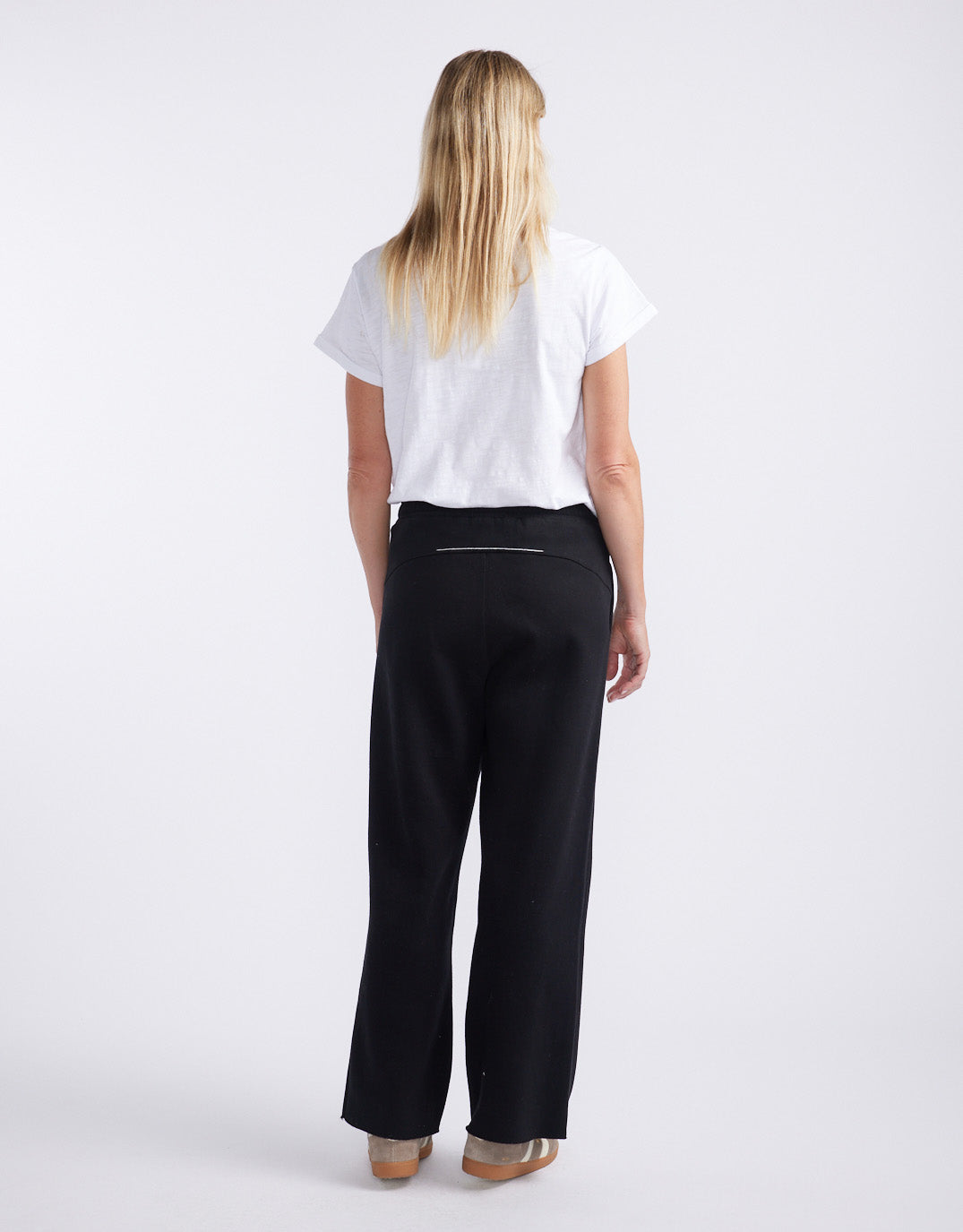 Fleece Lounger Pant - Black