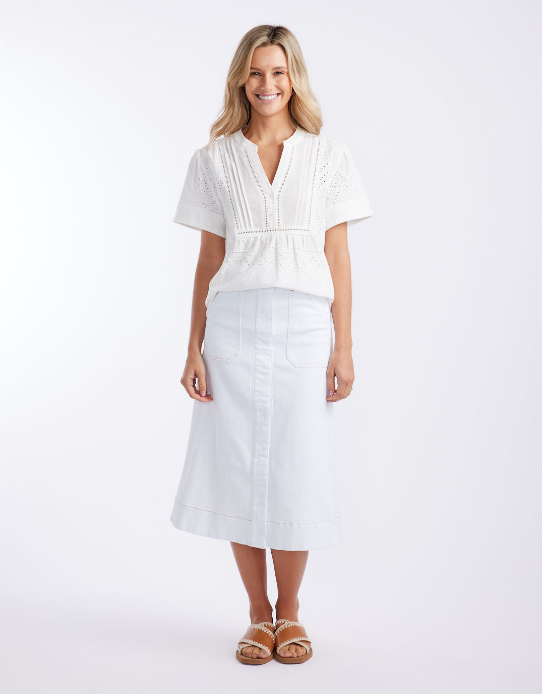 white-co-la-dolce-vita-short-sleeve-top-white-womens-clothing