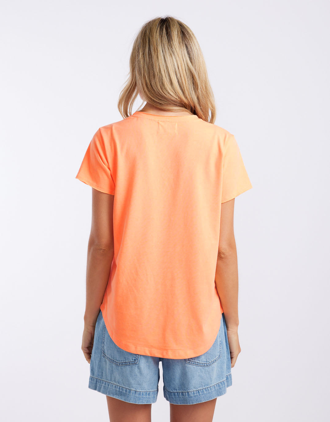 white-co-la-vacanza-vee-neck-tee-citrus-womens-clothing