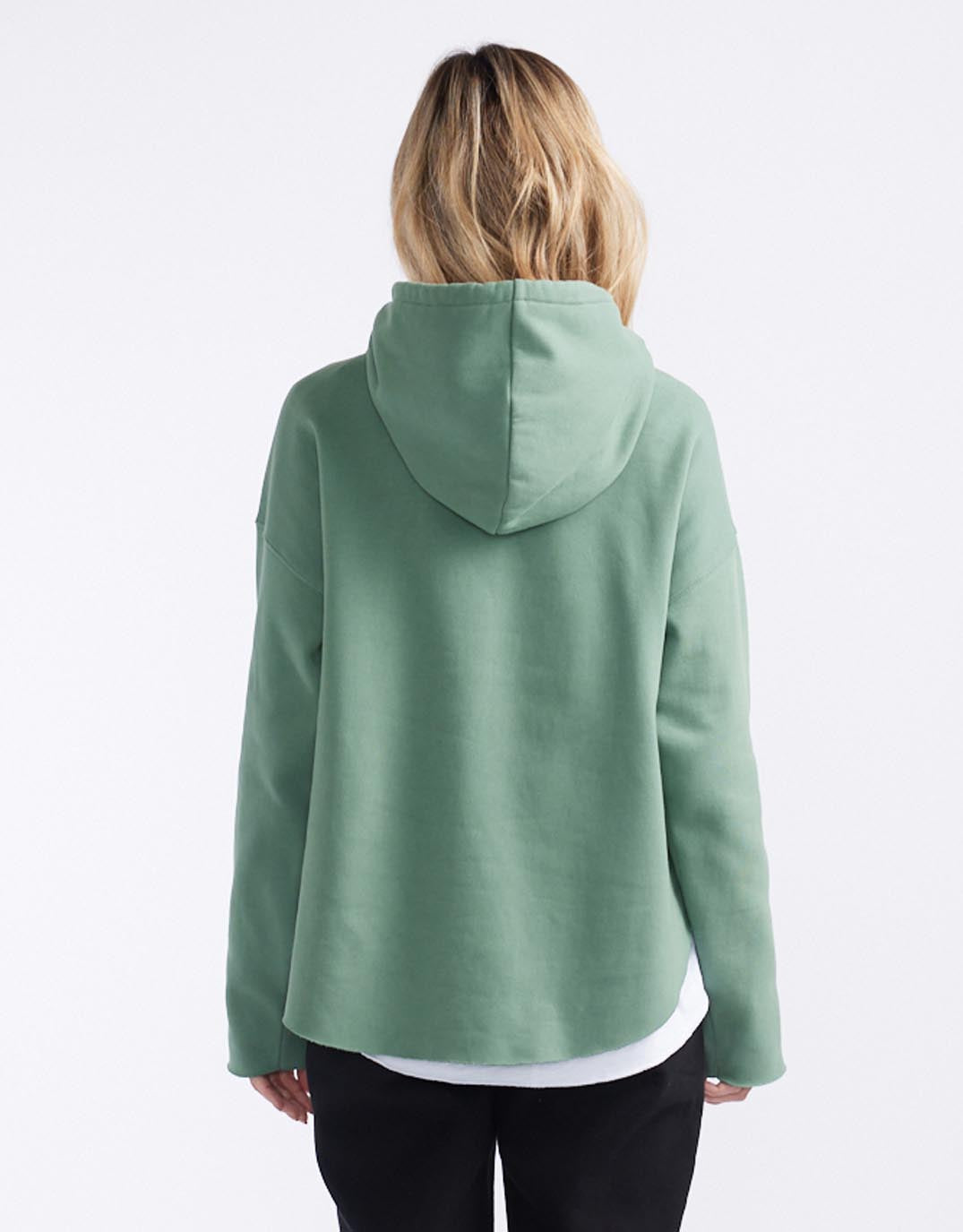 white-co-monogram-fleece-hoodie-sage-womens-clothing