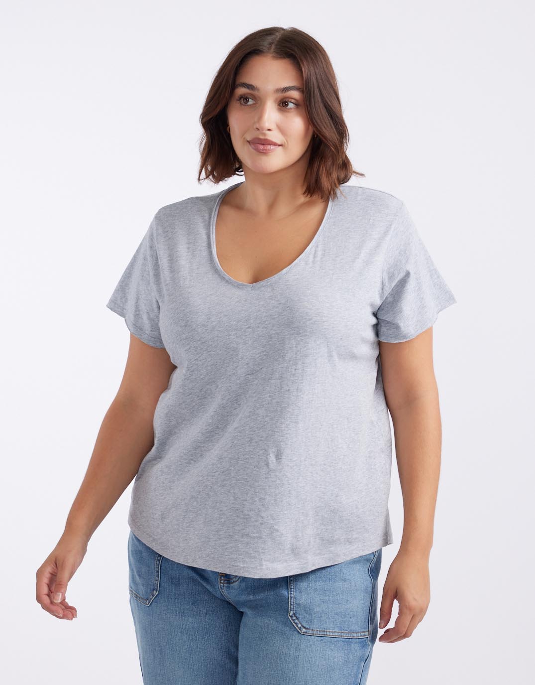 white-co-plus-size-original-v-neck-tshirt-grey-marle-womens-clothing