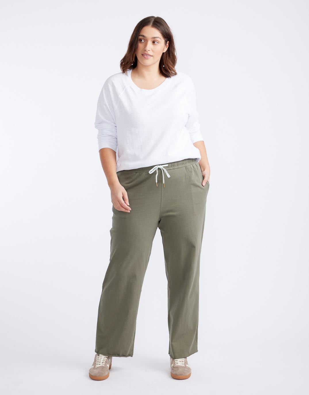 The Lounger Pant - Khaki