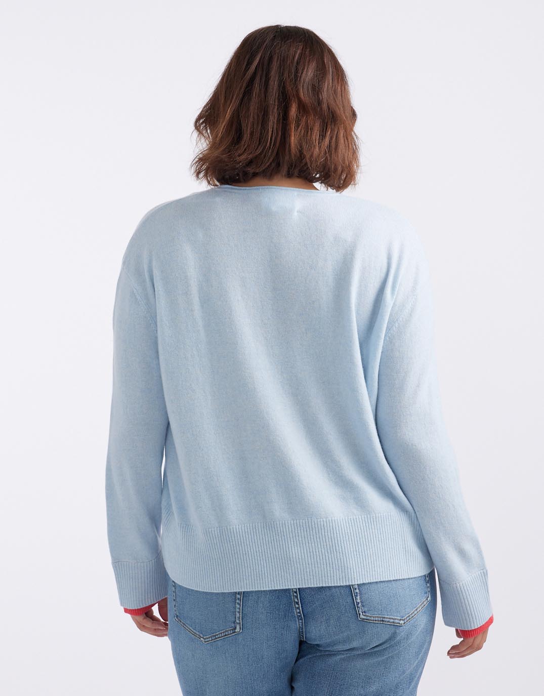 white-co-upstate-double-cuff-knit-jumper-blue-melon-womens-clothing