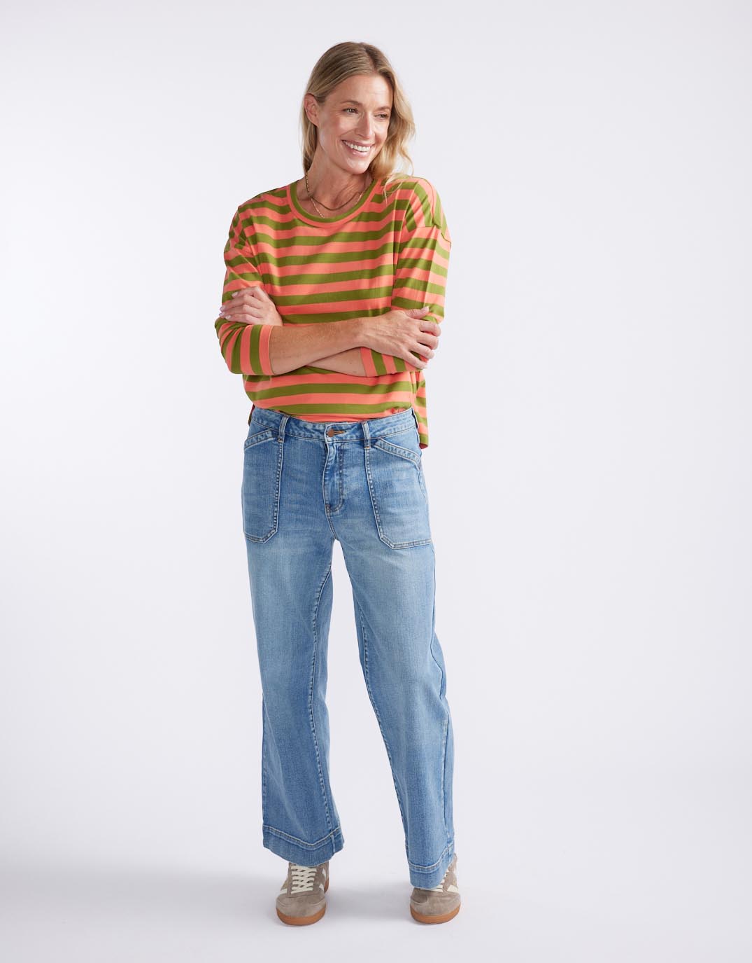 white-co-relaxed-long-sleeve-t-shirt-green-melon-womens-clothing