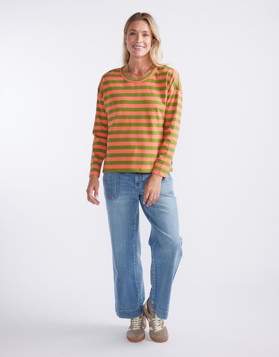 white-co-relaxed-long-sleeve-t-shirt-green-melon-womens-clothing