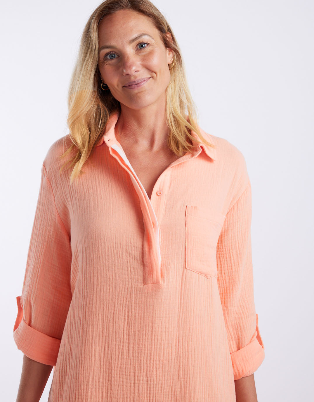 white-co-st-barts-dress-sorbet-orange-ice-pink-womens-clothing