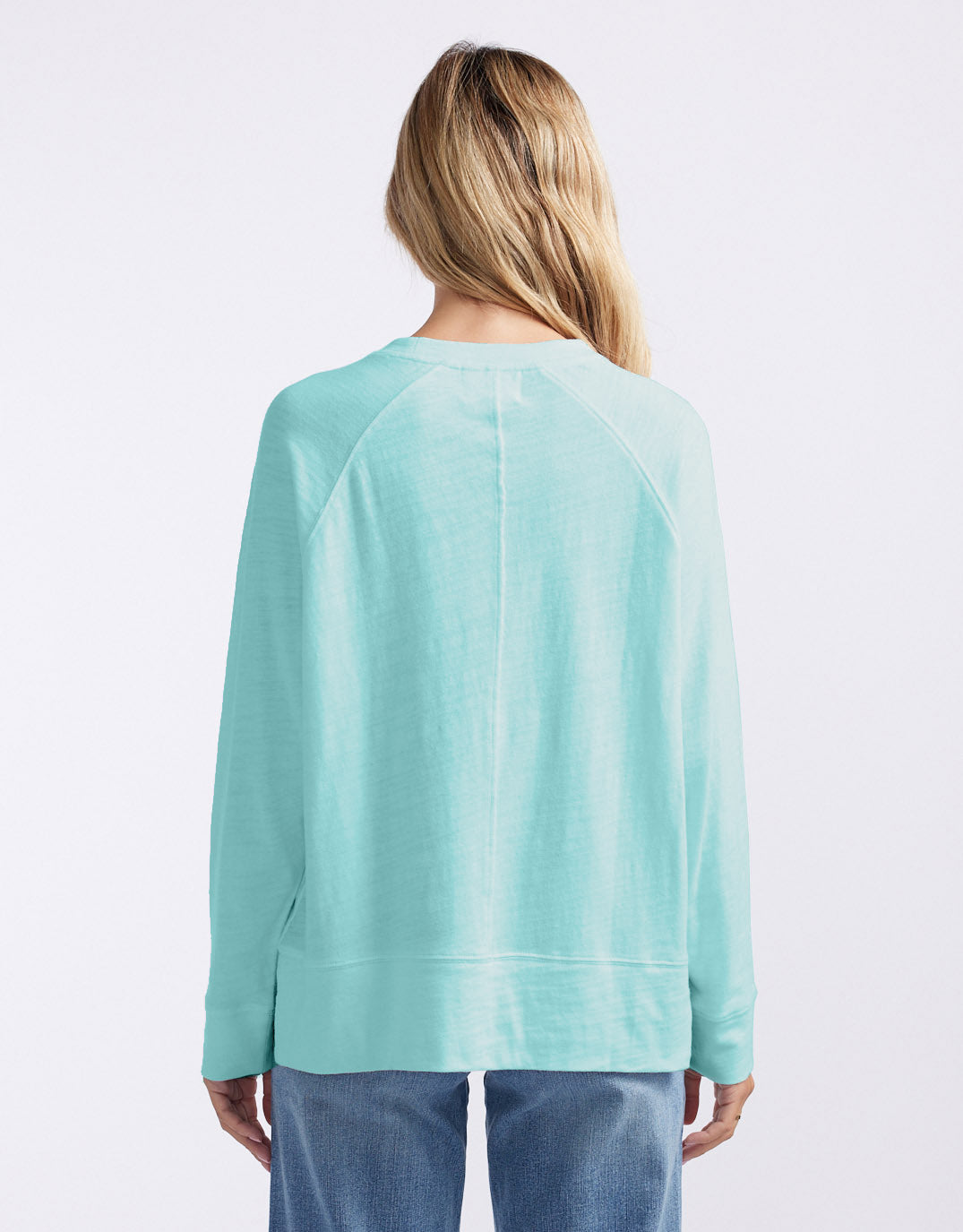 Sunset Throw On Top - Seaglass