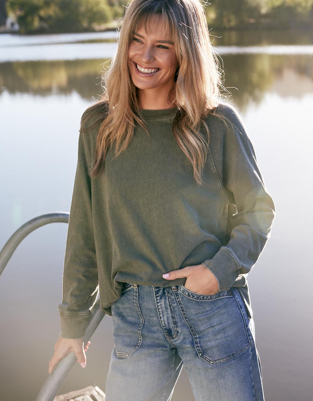 white-co-sunset-throw-on-top-khaki-womens-clothing