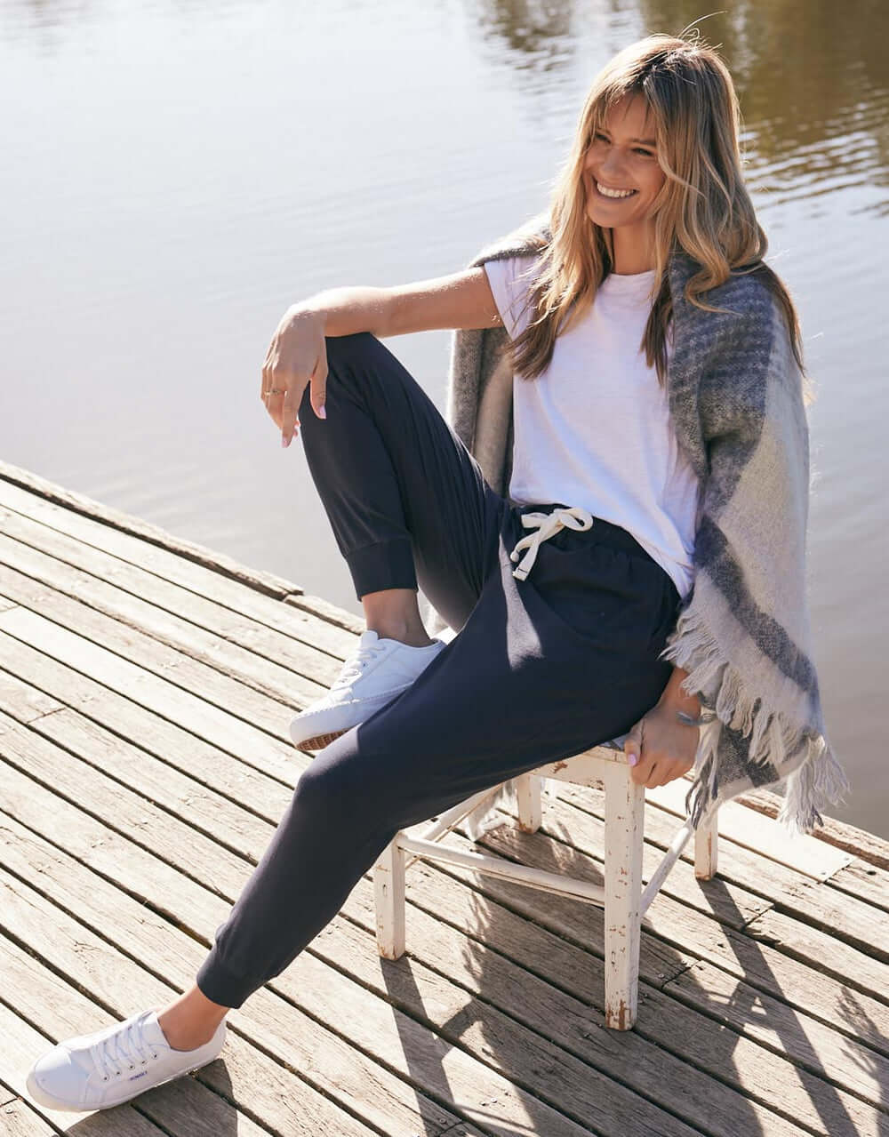 The Sunday Lounge Pant - Navy