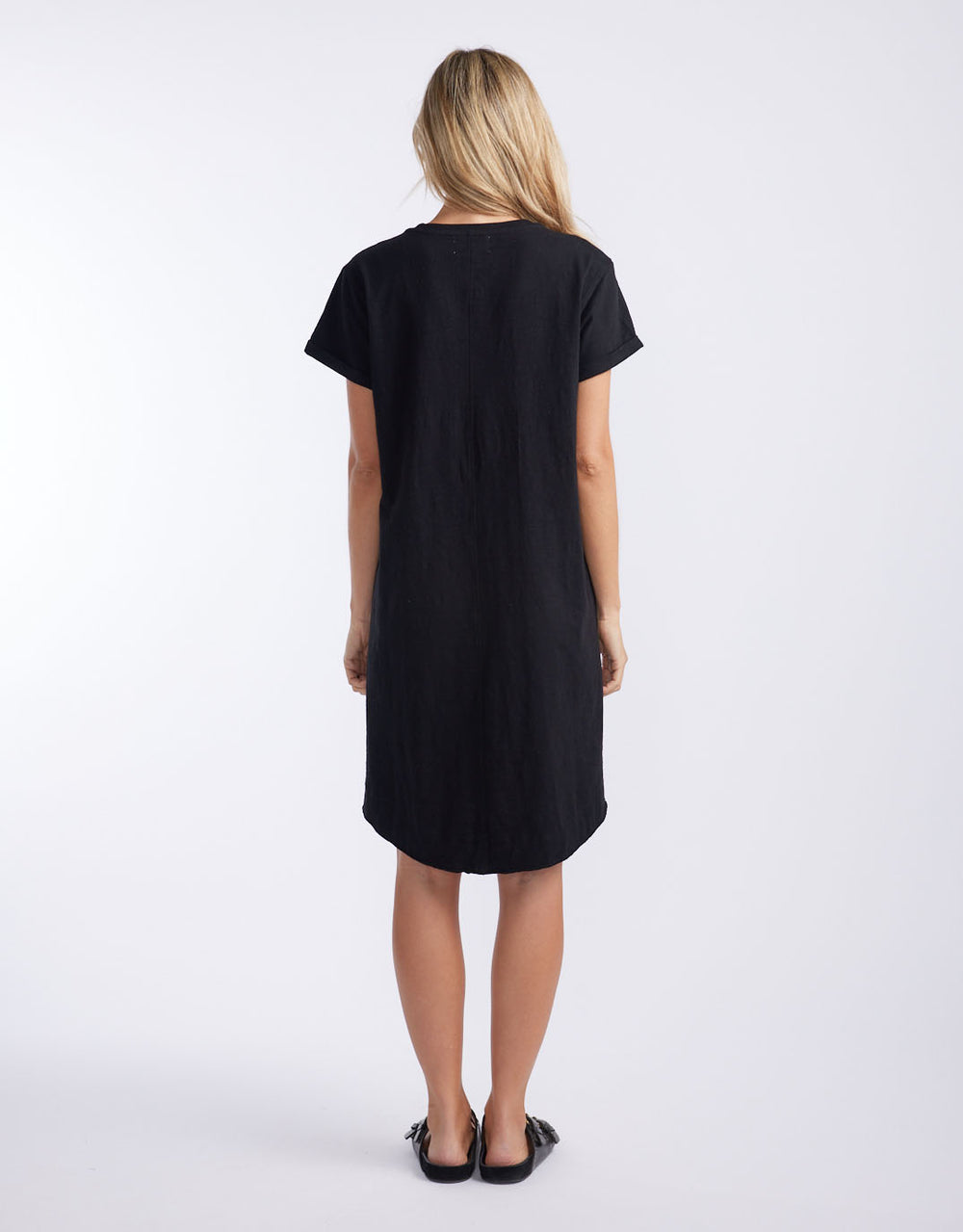 white-co-turn-back-tee-short-dress-black-womens-clothing