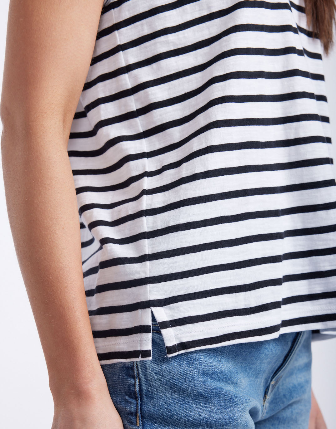 white-co-turn-back-vee-neck-t-shirt-white-black-stripe-womens-clothing