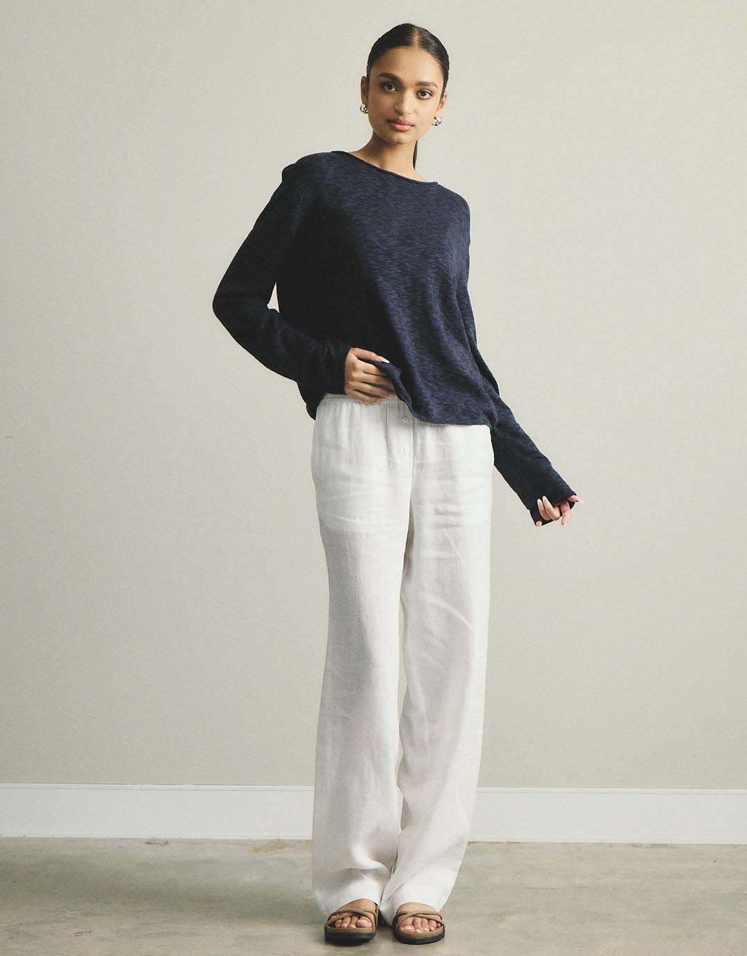 Happer Sweater - Navy