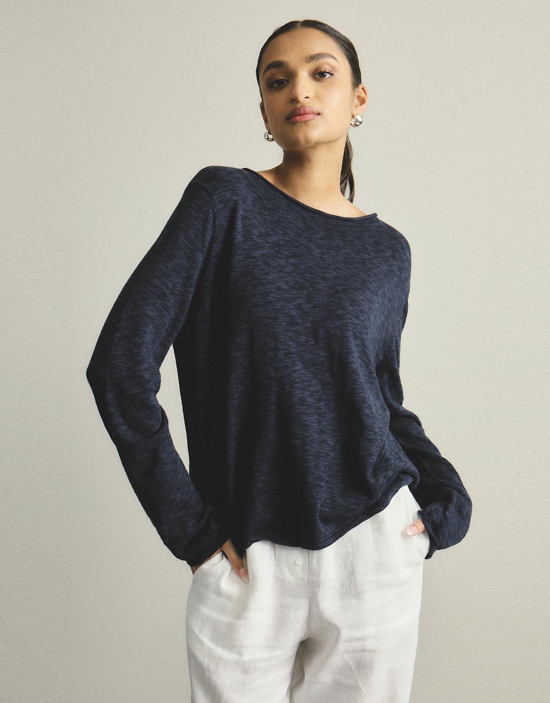 Happer Sweater - Navy