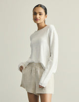 Happer Sweater - White