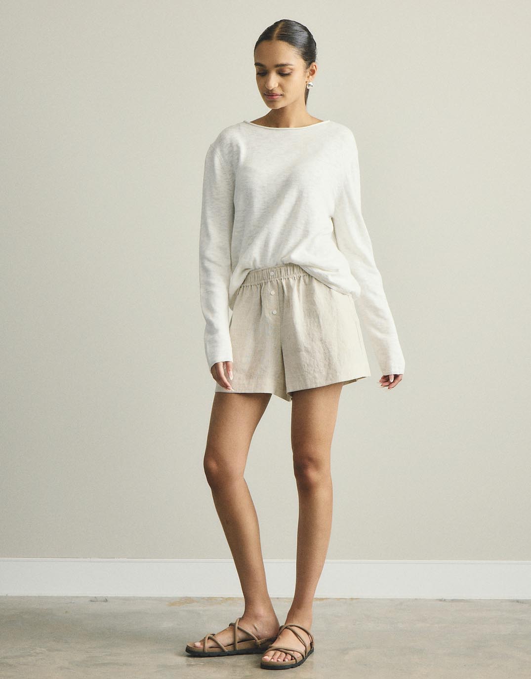 Happer Sweater - White