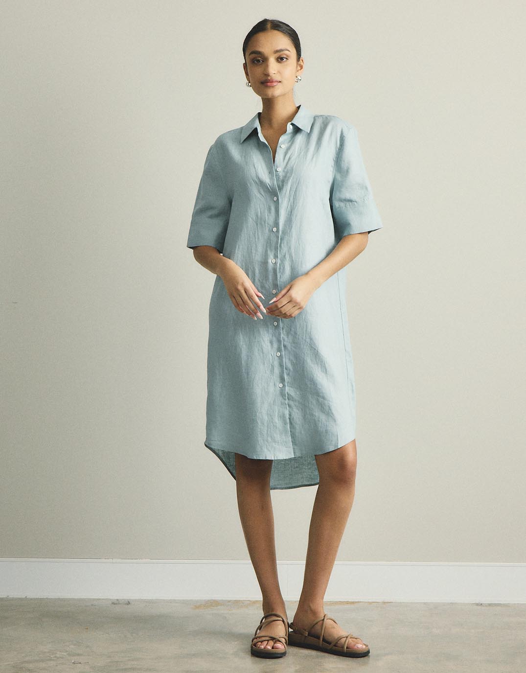 white-ftl-hettie-linen-shirt-dress-sage-womens-clothing
