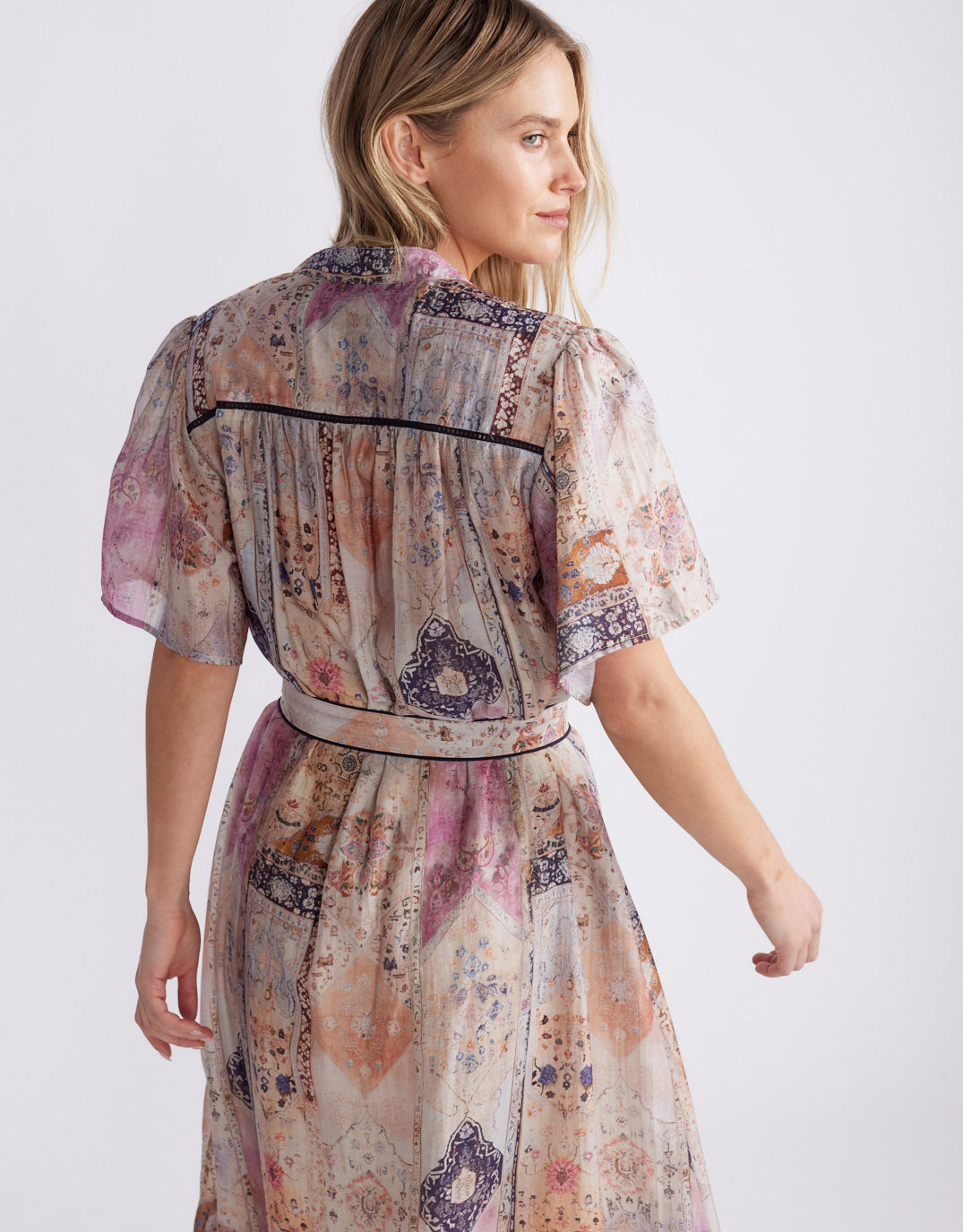 The Marrakesh Midi Dress - Mosaic