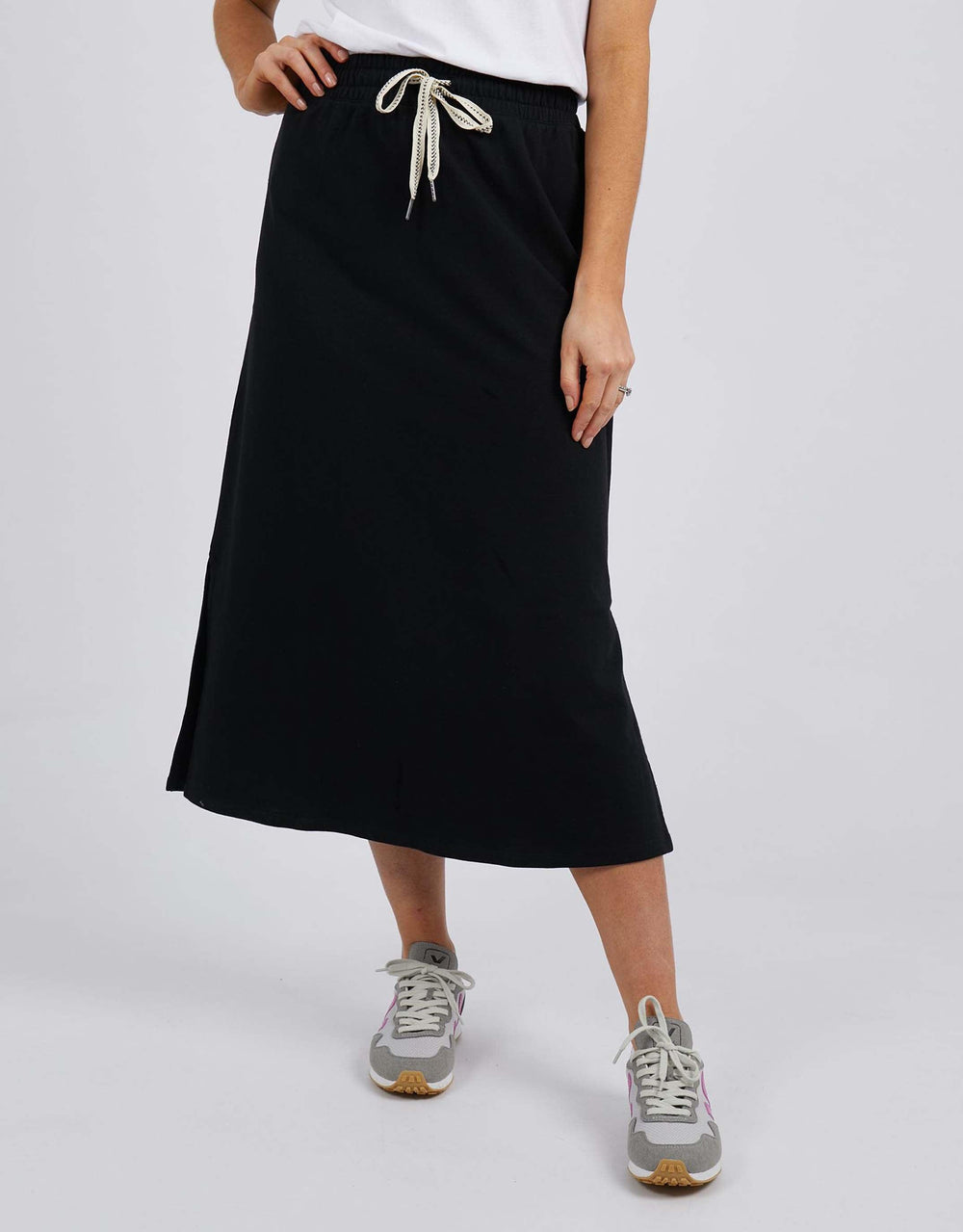 Elm - Travel Skirt - Black - White & Co Living Skirts