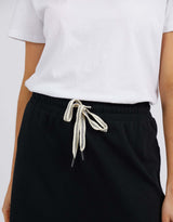 Elm - Travel Skirt - Black - White & Co Living Skirts