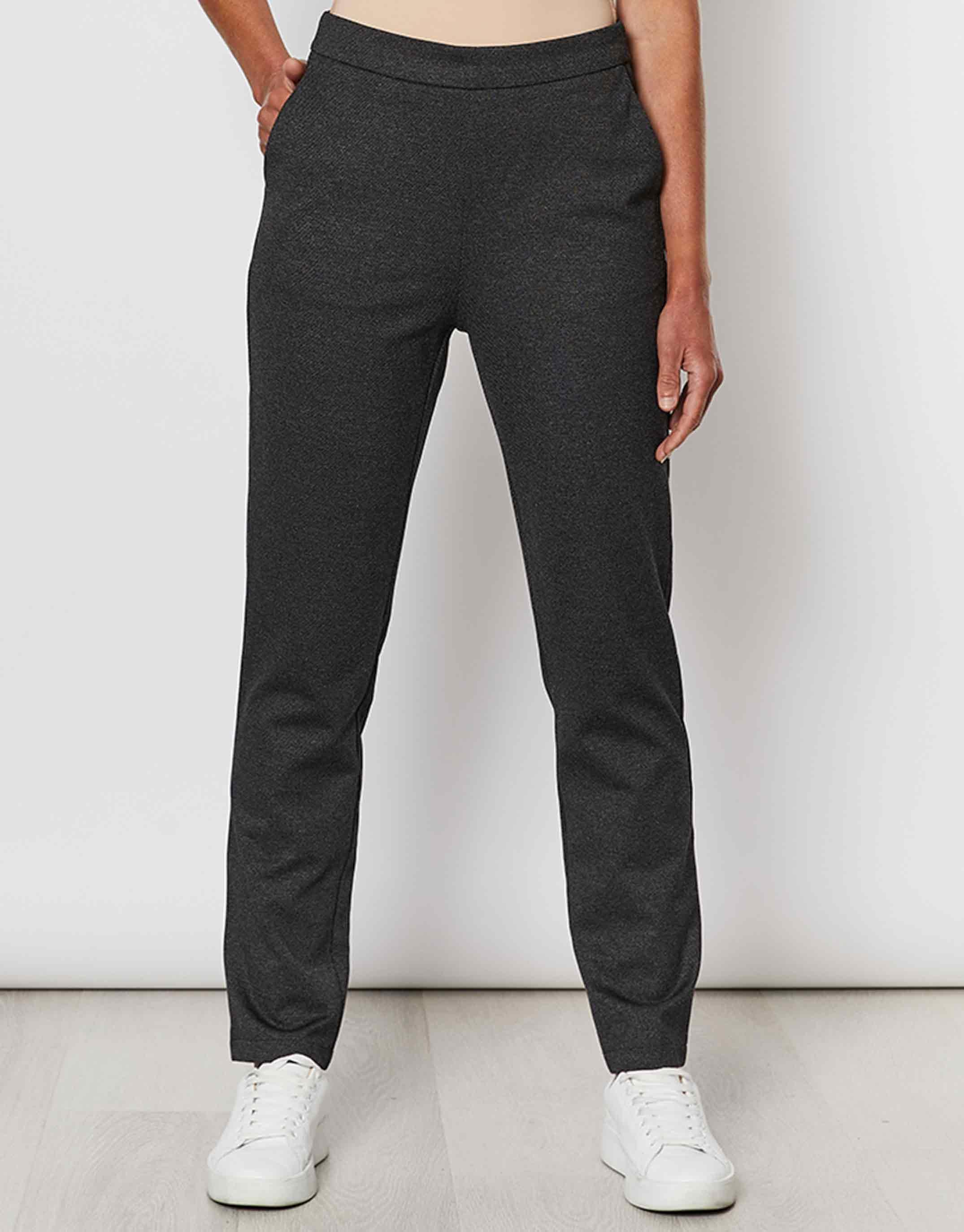 Buy Textured Ponti Pant - Charcoal Gordon Smith for Sale Online