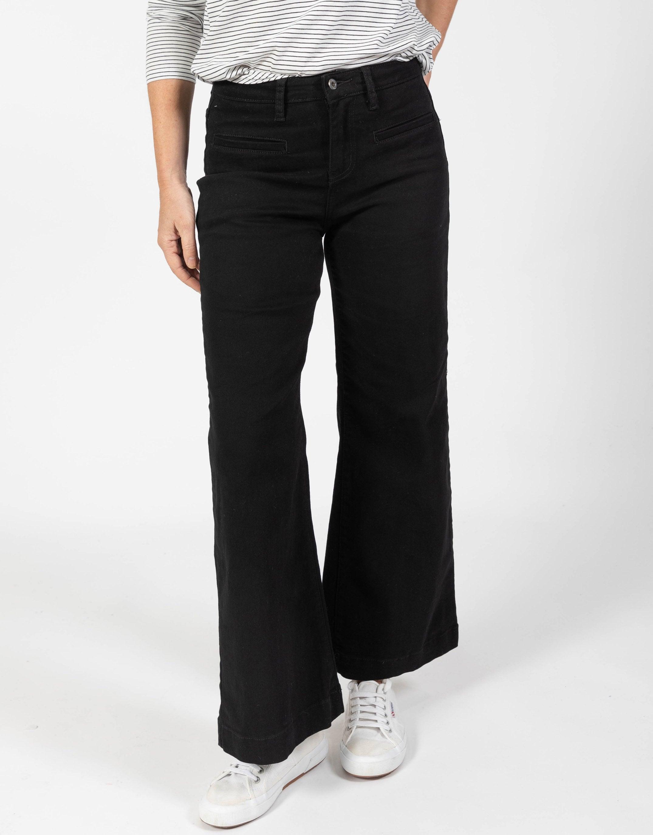 Kireina - Freya Jeans - Black - White & Co Living Jeans