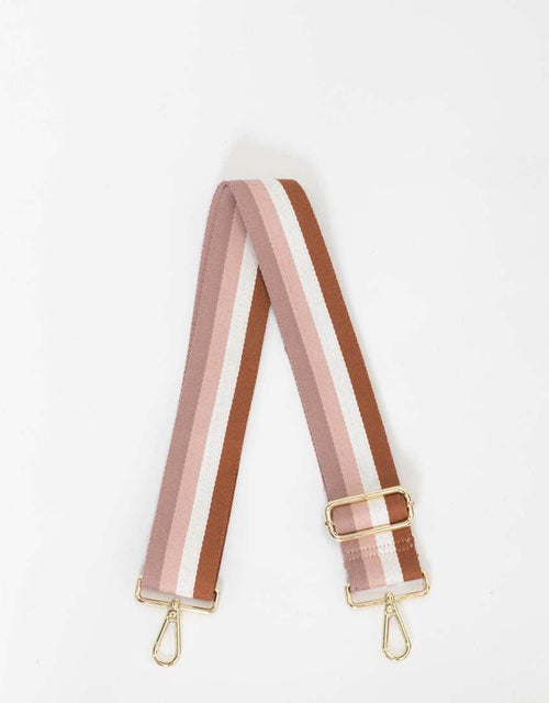 White & Co. - Bag Strap Stripe - Blush/White - White & Co Living Accessories