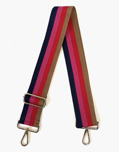White & Co. - Bag Strap Stripe - Fuchsia - White & Co Living Accessories