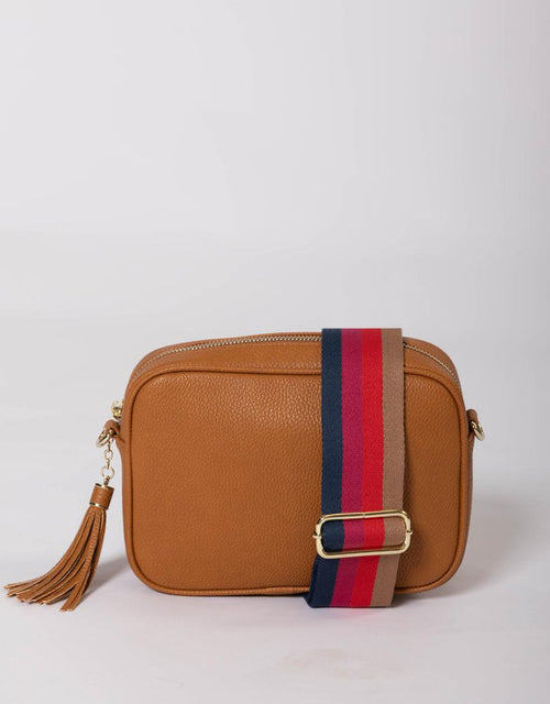 White & Co. - Bag Strap Stripe - Fuchsia - White & Co Living Accessories