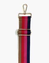 White & Co. - Bag Strap Stripe - Fuchsia - White & Co Living Accessories