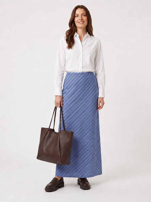 Alba Skirt - Cornflower Blue