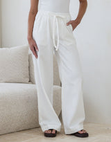 Lucia Tencel Denim Jean - White