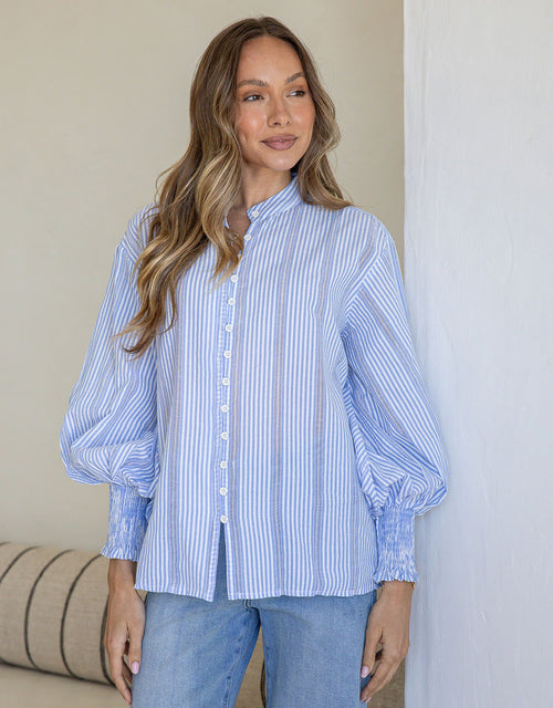 132-fashion-elara-blouse-bluewhite-stripe-womens-clothing