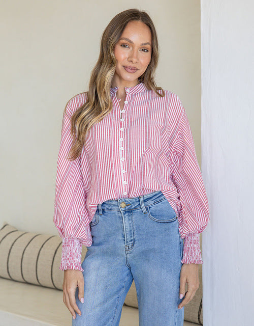 132-fashion-elara-blouse-redwhite-stripe-womens-clothing