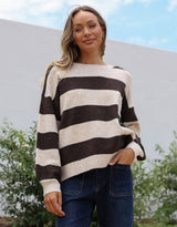 132-fashion-frankie-knit-choco-natural-stripe-womens-clothing