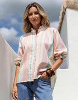 132-fashion-lumi-puff-sleeve-blouse-gelato-stripe-womens-clothing