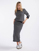132-fashion-mari-skirt-black-white-stripe-womens-clothing
