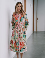 132-fashion-medusa-tie-shirt-dress-pink-green-womens-clothing
