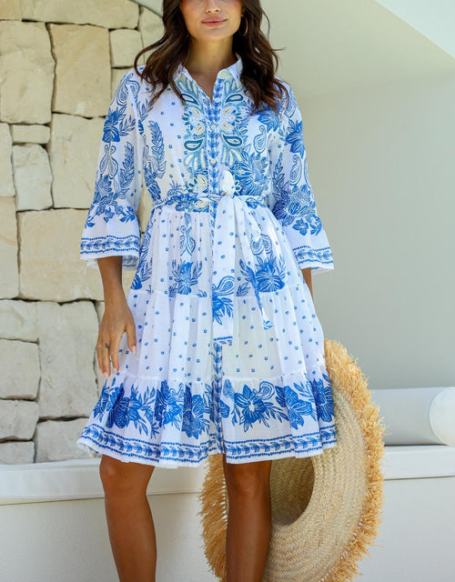 132-fashion-rooftop-embroidered-tie-dress-white-blue-womens-clothing