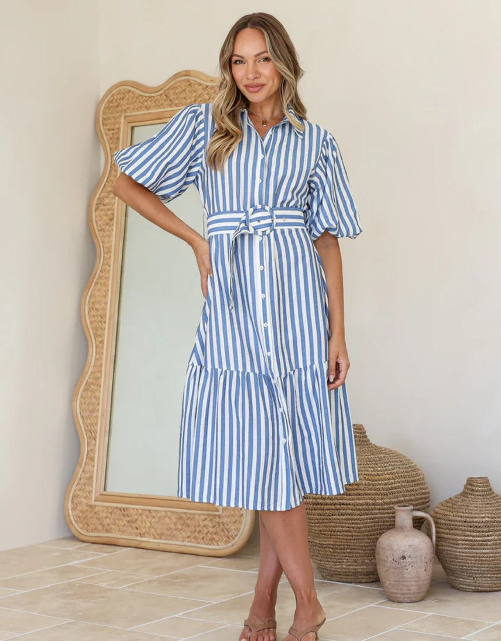 132-fashion-sabine-stripe-belted-dress-blue-white-womens-clothing