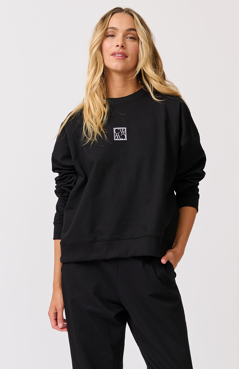 Ada Slim Sweater - Black