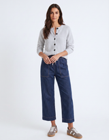 Greta Slim Leg Denim Pant - Sapphire